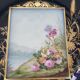 Assiette en porcelaine fine G Buisson Lyon