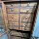 Teak glazed loom furniture