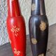 Imperial couple two kokeshis dolls circa 1970 Japan