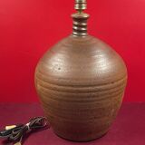 Sandstone lamp base, H 35 cm socket top