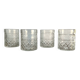 4 verres à whisky vintage 