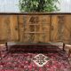 English Chippendale mahogany enfilade from the 1930s.