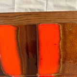 Ceramic and glass coffee table