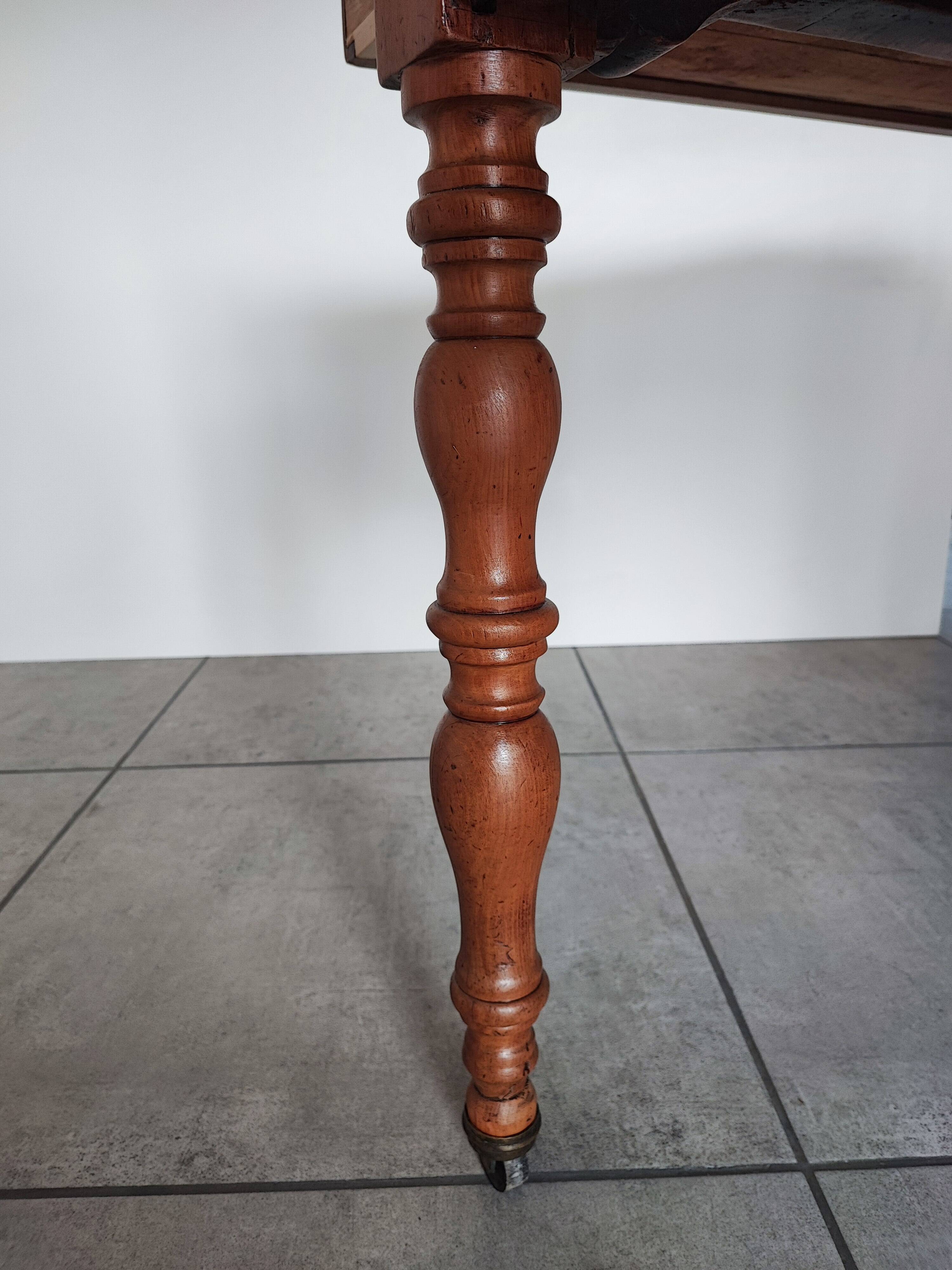 Table merisier fin XIX  - 200 X 90