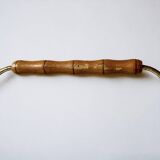 Porte-revue vintage en laiton