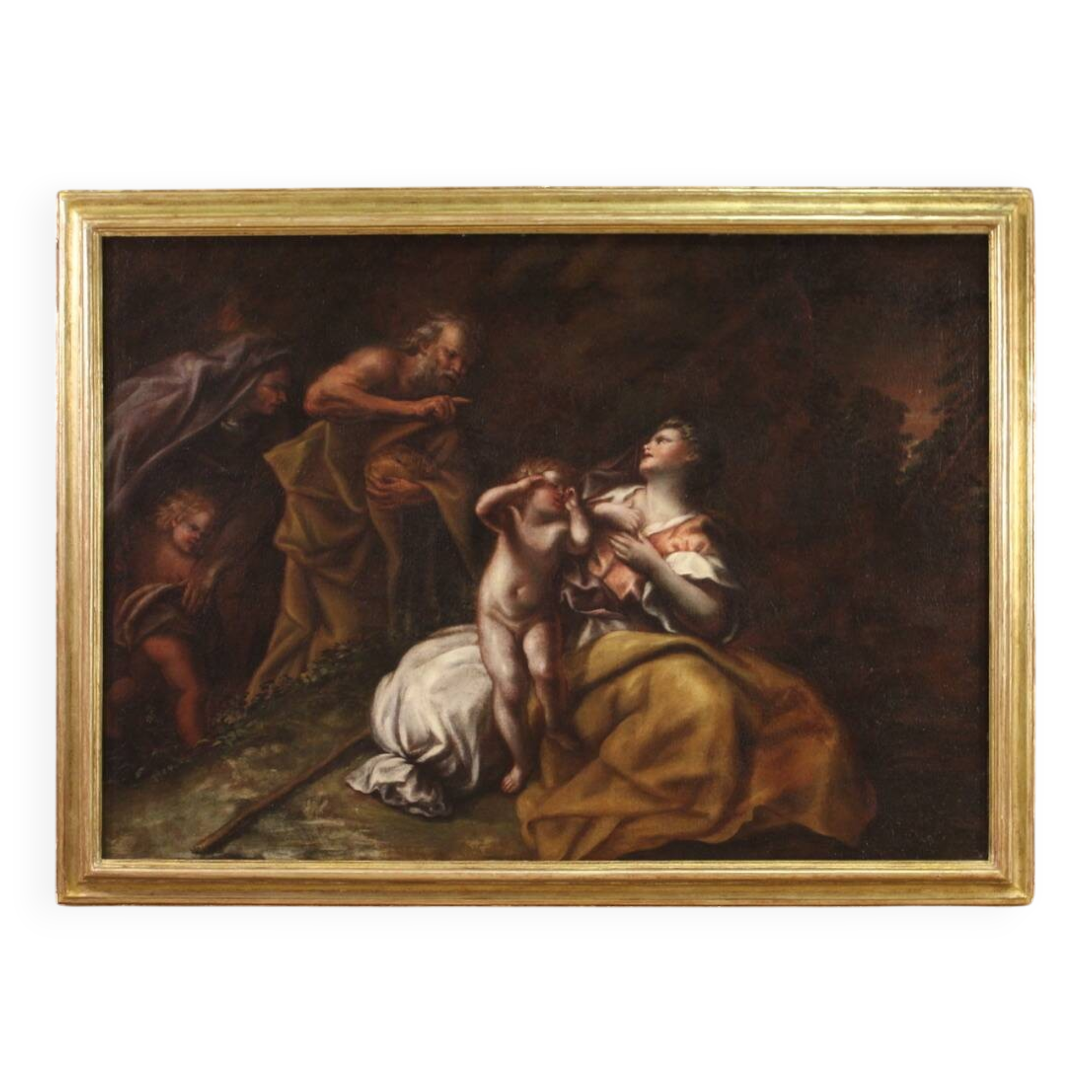 Peinture religieuse du XVIIe siècle, Abraham renvoyant Agar