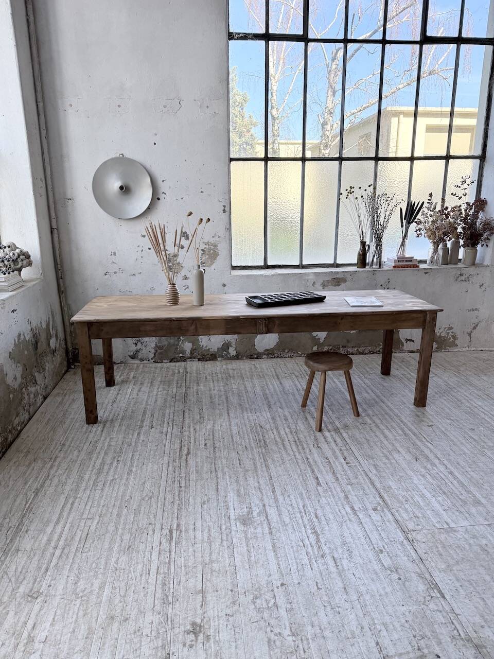 Farm table in pine 1950 250cm