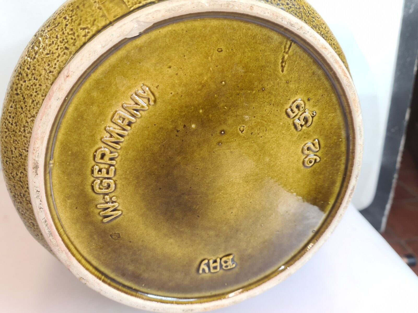 ceramic vase Bay keramik West germany design XXeme