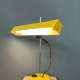 Lampe de bureau fluorescente vintage jaune