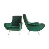 Pair of Italian armchairs