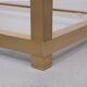 Brass and Glass Etagere or bookcase . Italy 1970s