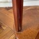 Pair of Art Deco bedside tables made of cedar magnifying glass