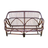 Rattan bench