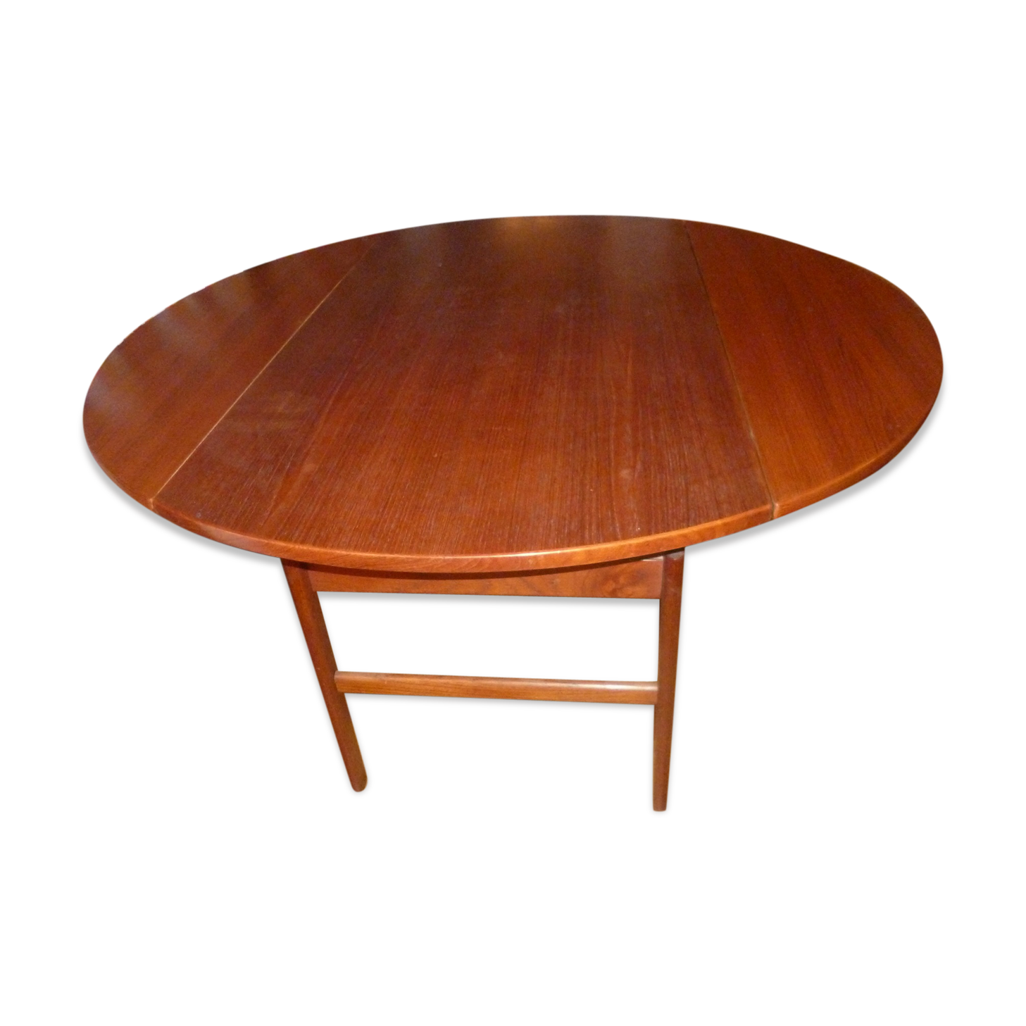 1960 Tingstroms Ohlsson transformable round teak table