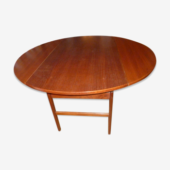 1960 Tingstroms Ohlsson transformable round teak table