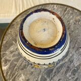 Antique glazed ceramic vase, Nabeul, 1950s