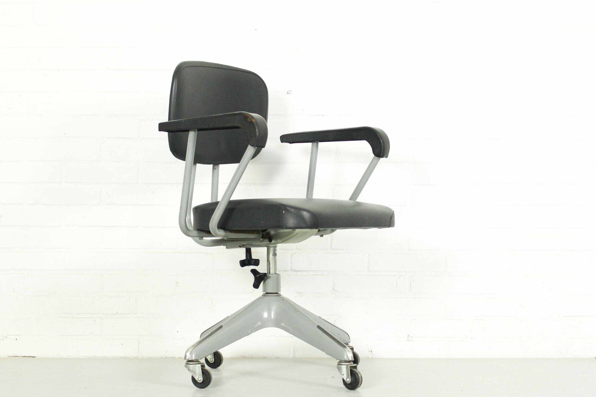 Japanese Industrial Office Desk Chair by Takashi Okamura, 1970s