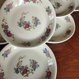 9 Pillivuyt “Orient” skullcap plates