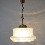 Mid-century Glass Pendant by Kamenicky Senov,1960's.