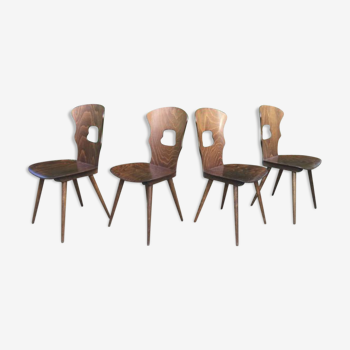 Baumann vintage Bistro chairs model gentian