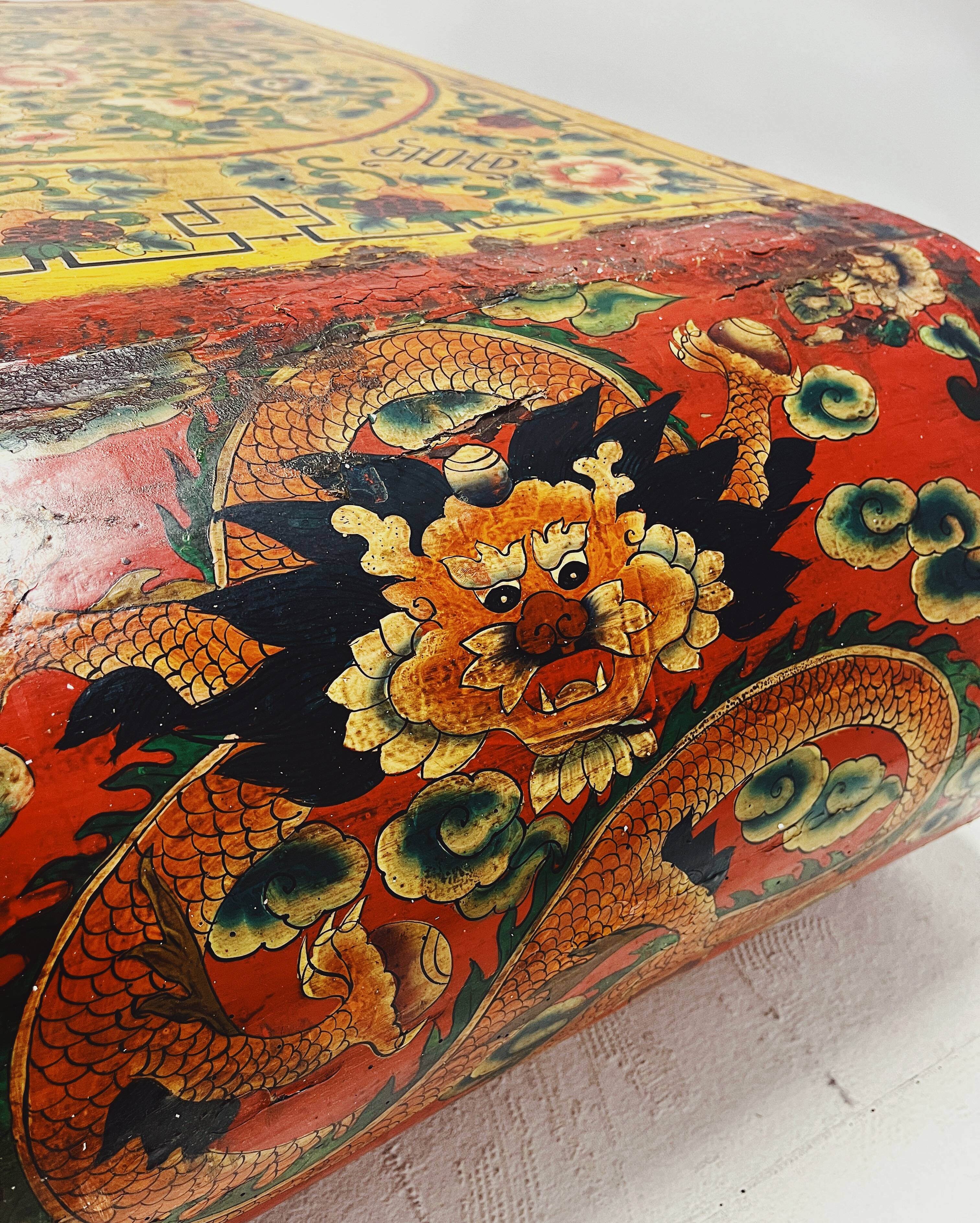 Tibetan coffee table