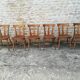 Chaises de bistrot  vintage