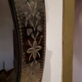 Venice oval mirror 43x85cm