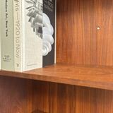 Big vintage Danish bookcase teak