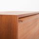 Teak shoe cabinet by G.V. Møbler, 1960s