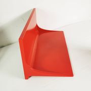 Pair of Space Age wall shelves, Germany, 1970s
