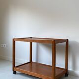 Vintage wooden trolley / bar cart