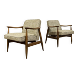 Customizable Pair Of Restored Mid Century Armchairs, 1960s
