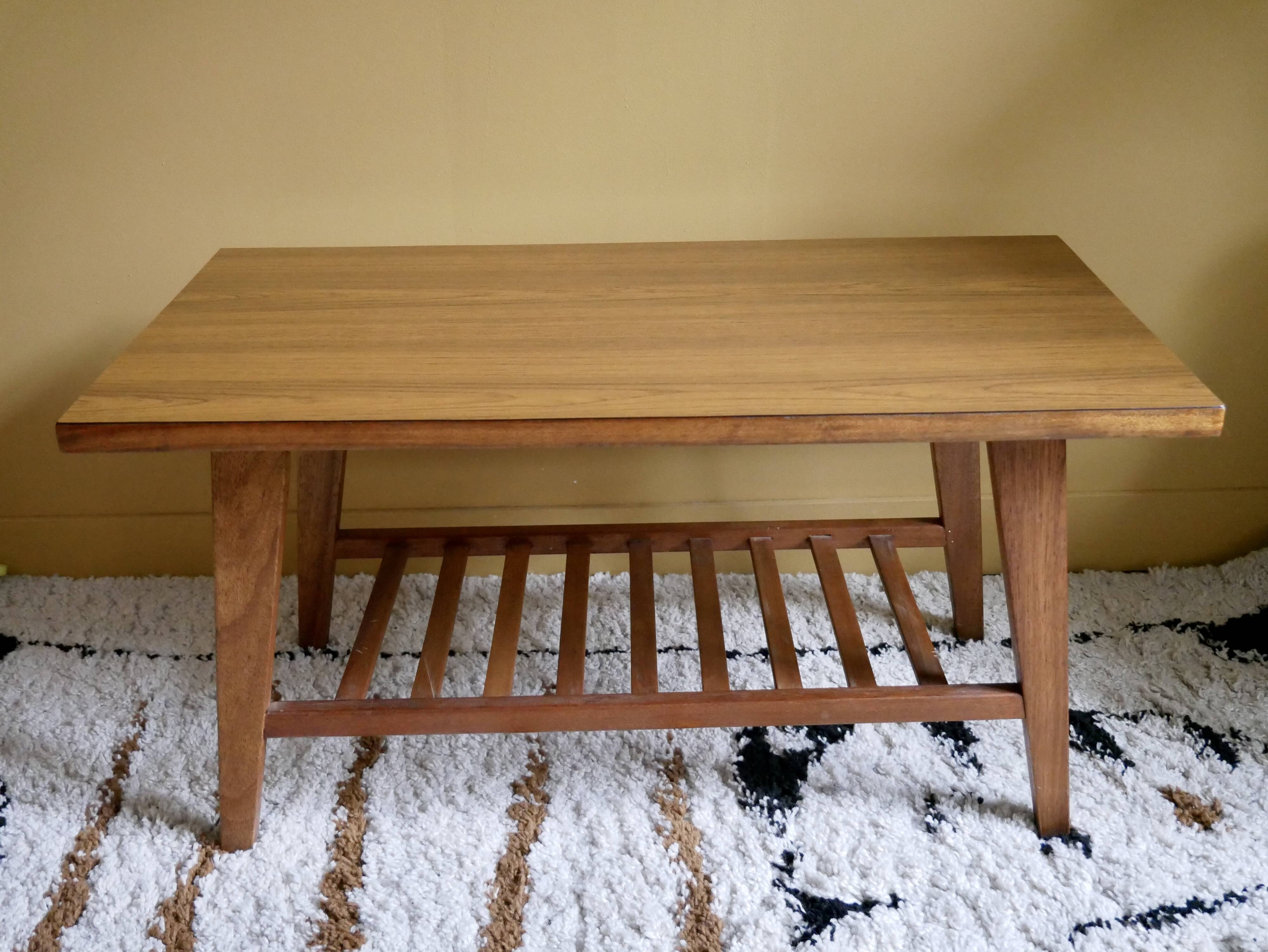 Table basse design scandinave