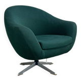 Vintage green egg chair