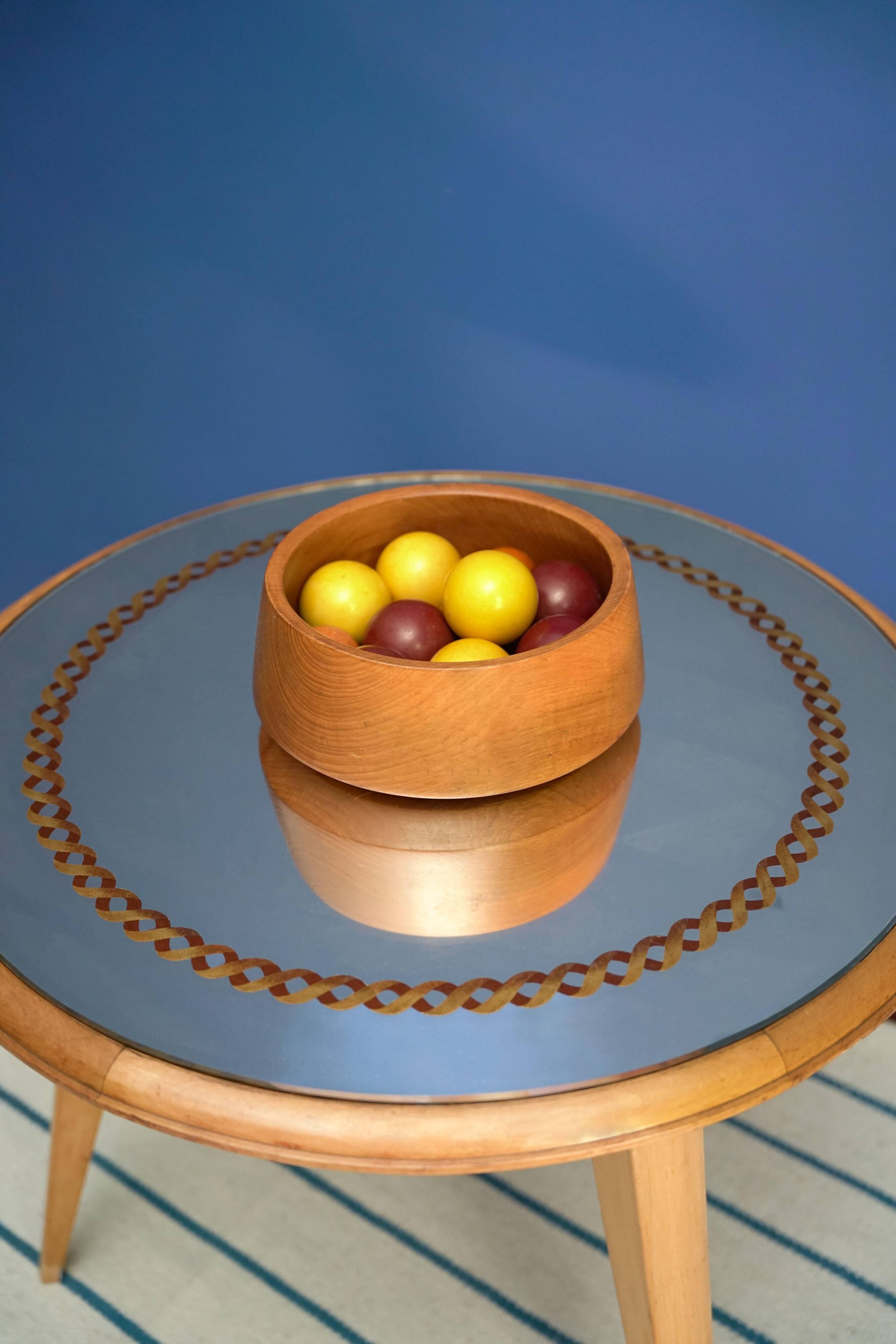 Maison Jansen Table by Gueridon with Mirror