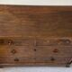 Antique Walnut and Solid Wood Commode