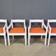 Ensemble de 4 fauteuils Carimate par Vico Magistretti, années 1960.