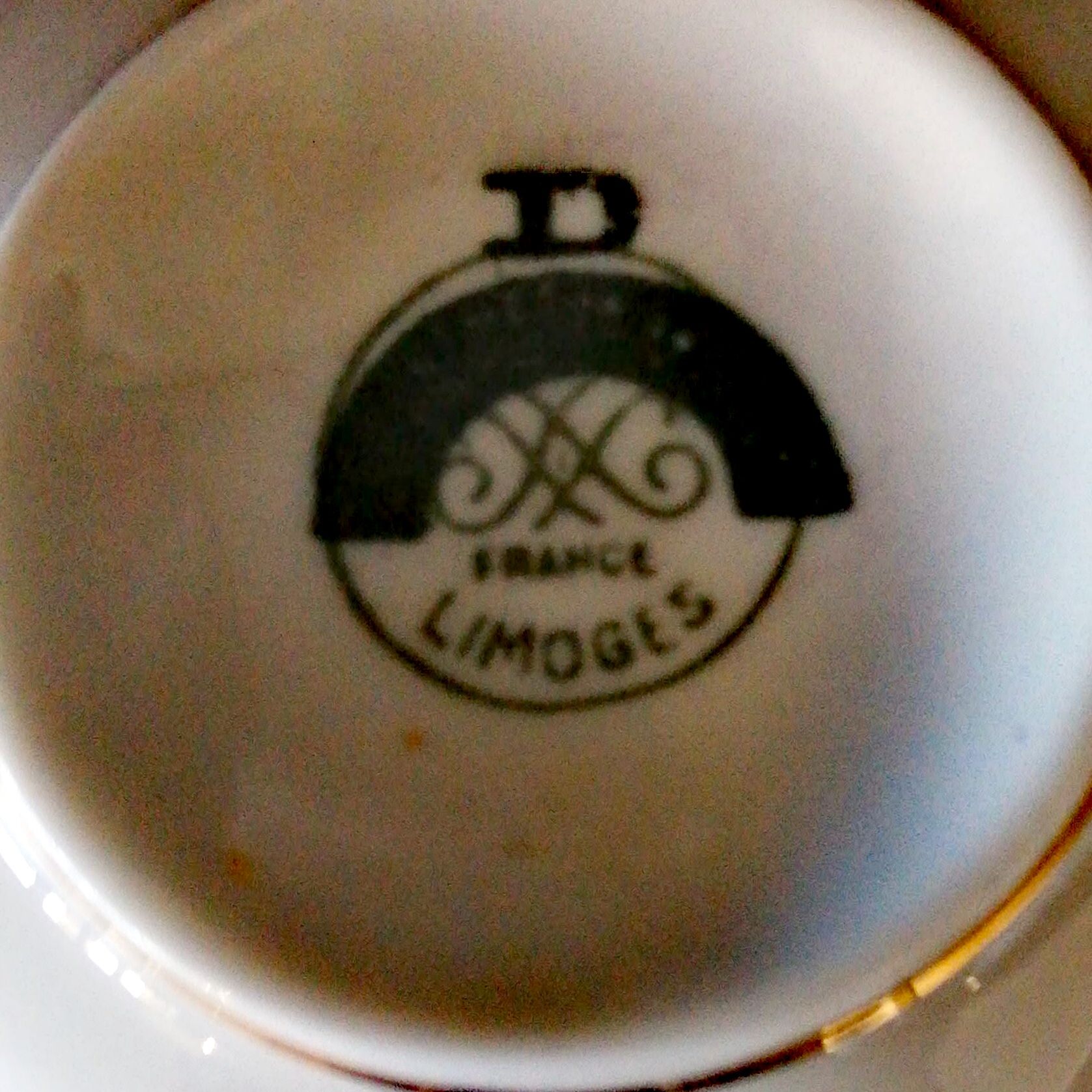 Limoges porcelain coffee service 19 pieces