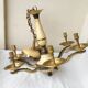 Bronze chandelier with 6 arms