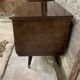 Pair of night tables feet compass bedside end of vintage sofa old 1950 1960 retro