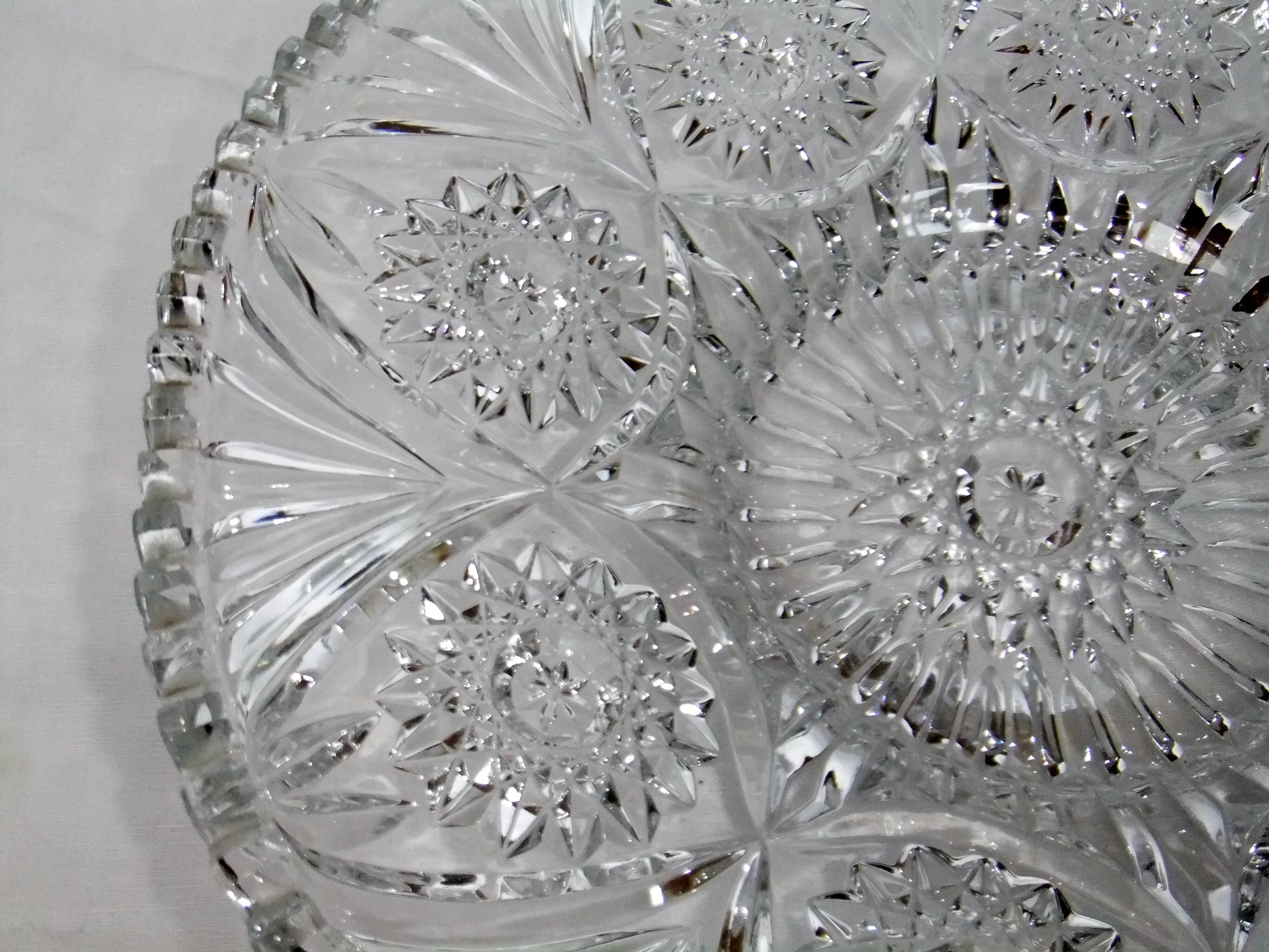 Fruit cup in bohemian Baccarat glass