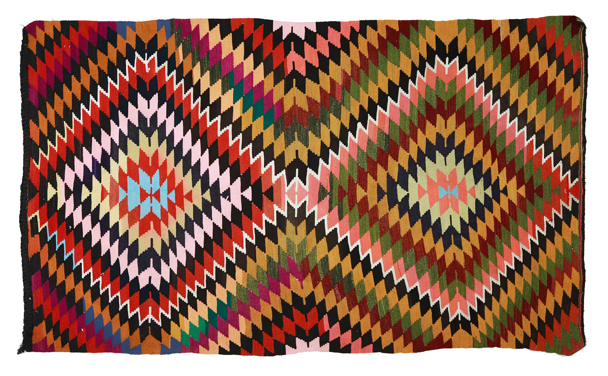 Anatolian handmade kilim rug 295 cm x 173 cm