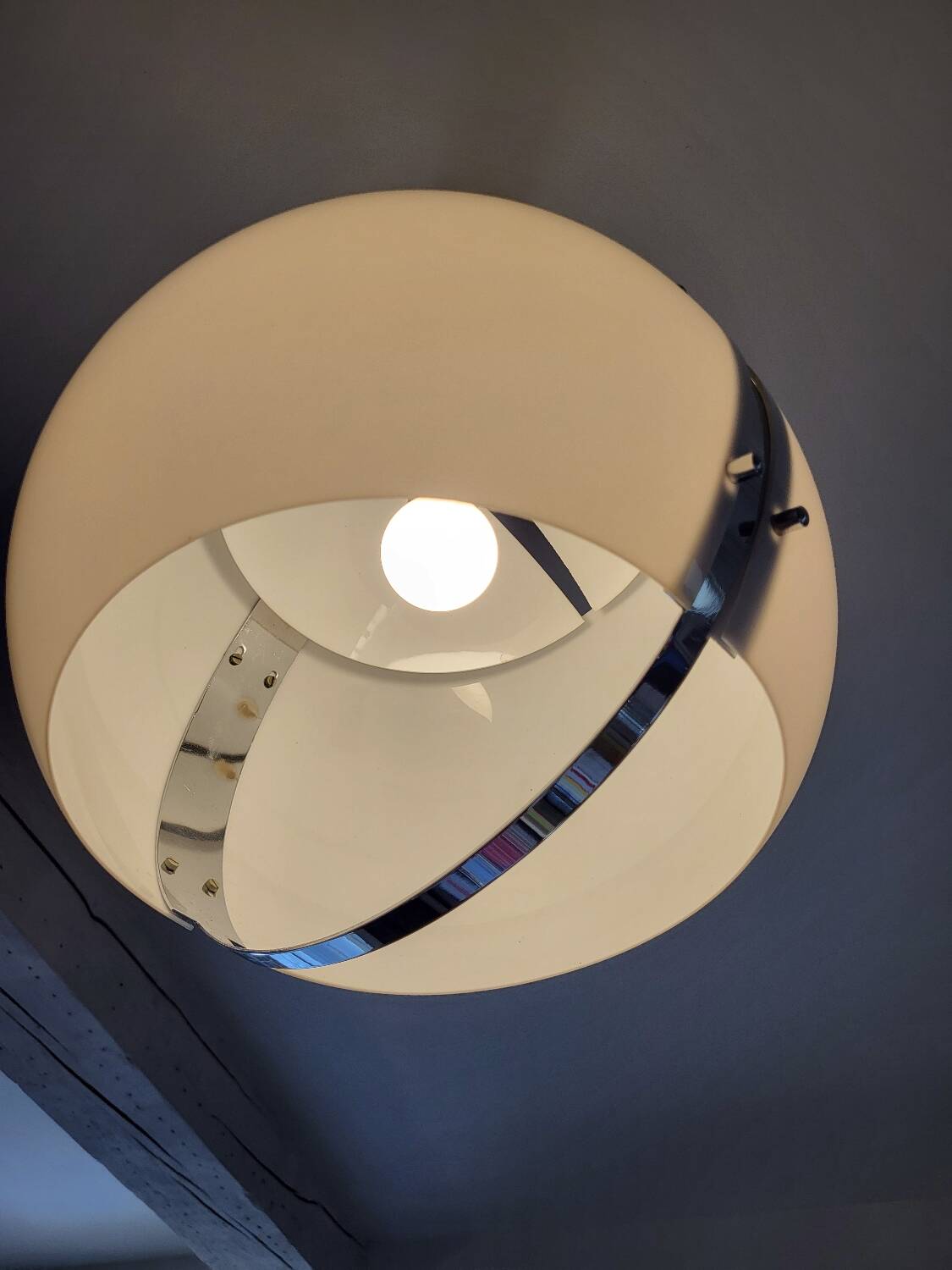 Vintage Harvey Guzzini pendant light