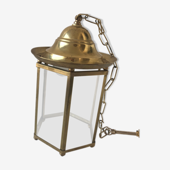 Brass ceiling lamp