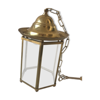 Brass ceiling lamp