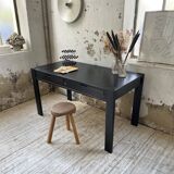 Regain black stained elm desk
