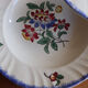 Set of 5 Longwy plates model Spring