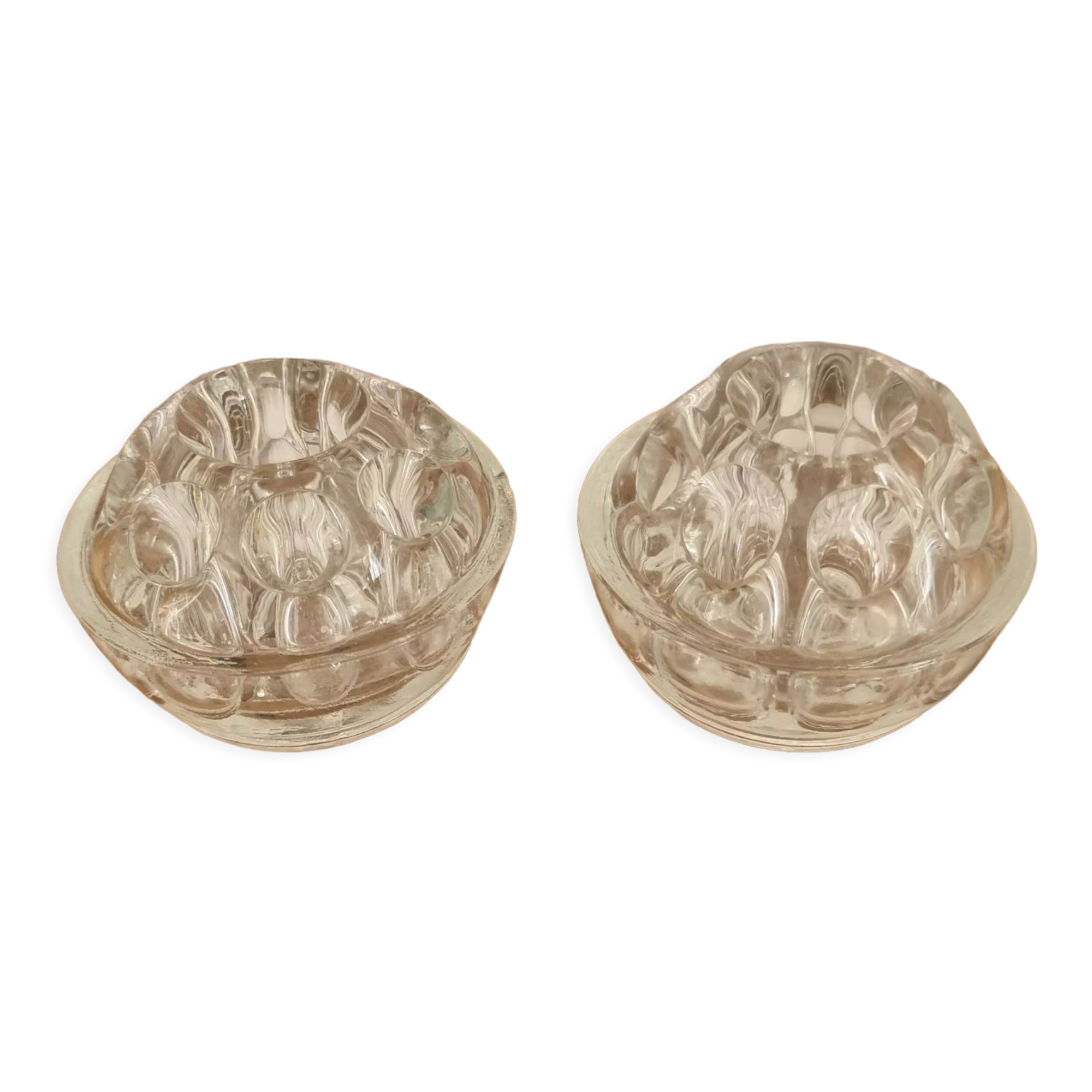 Bougeoirs et cendrier