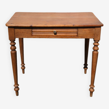 Bureau en bois avec un tiroir, Louis Philippe