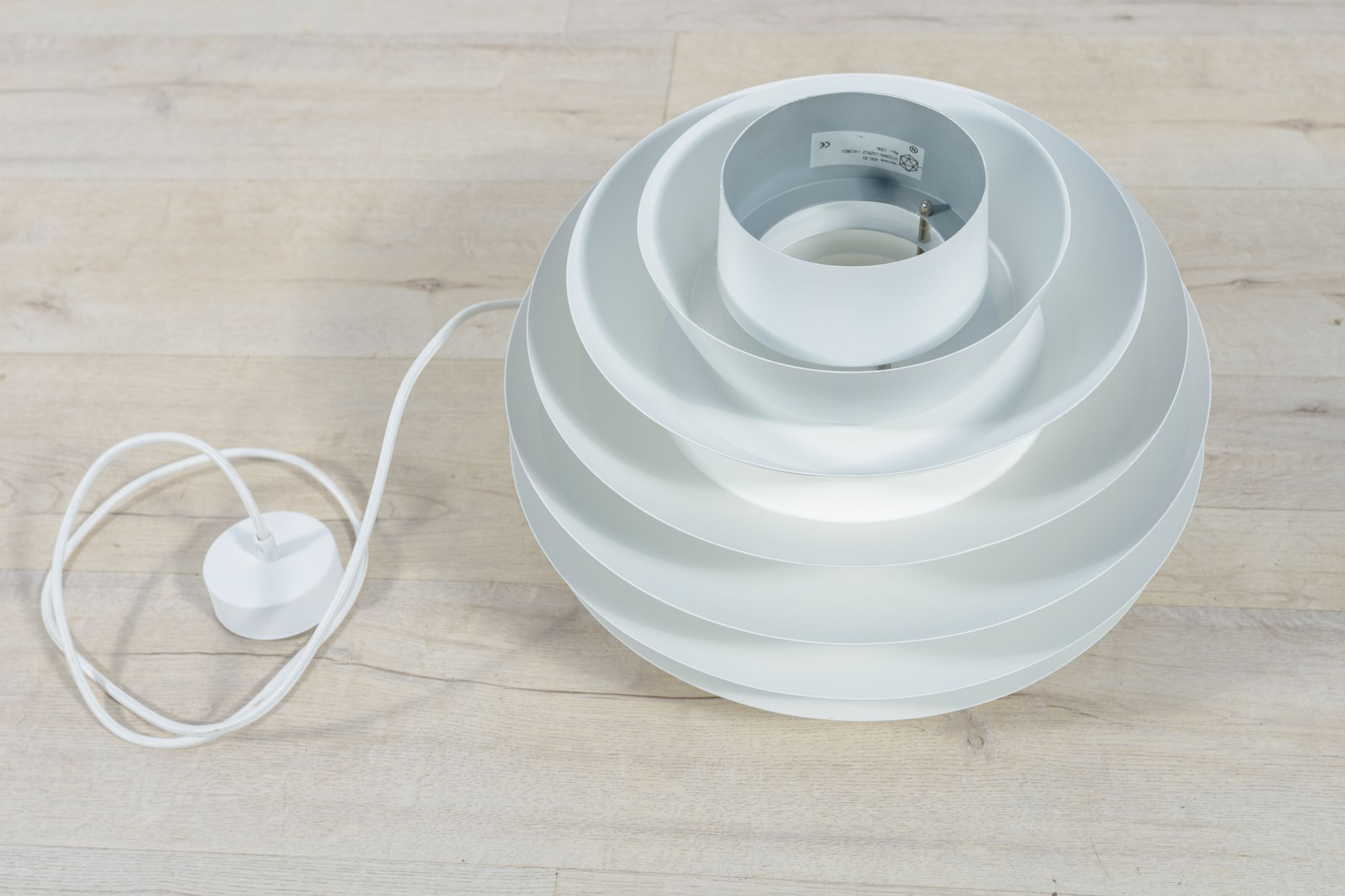 Mid-Century Danish Verona Pendant Lamp by Svend Middelboe for Fog & Menup, 1970s